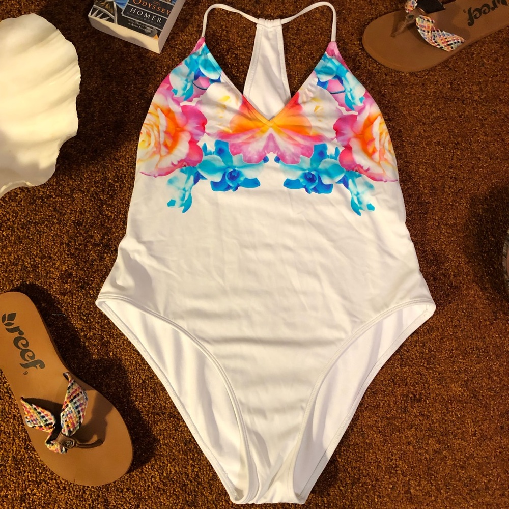 LA Hearts One Piece Swimsuit